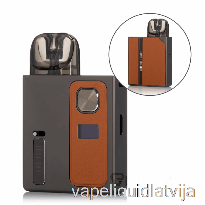 Pazaudēta Vape Ursa Baby Pro Pod Sistēma Gunmetal Espresso Vape šķidrums